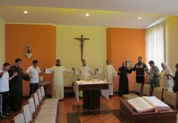 Curso de Oração para Postulantes Noviços - 05 à 09 de maio de 2014.